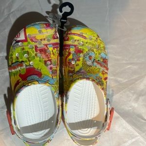 NWT Hard to Find Disney Parks Vault Collection Crocs Walt Disney World Map W9/M7
